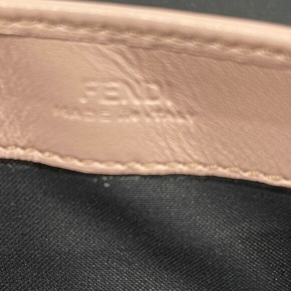Fendi Nappa Matisse FF Embossed Continental Wallet Rose Quarzo (JB1239) - Picture 8 of 9